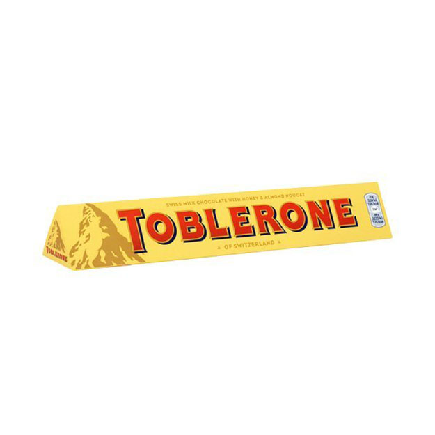 Toblerone - Toblerone Milk Chocolate with Honey & Almond-100gm