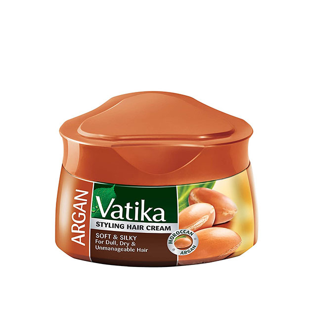 Vatika Vatika Hair Cream; Soft & Silky; Argan; 140ml