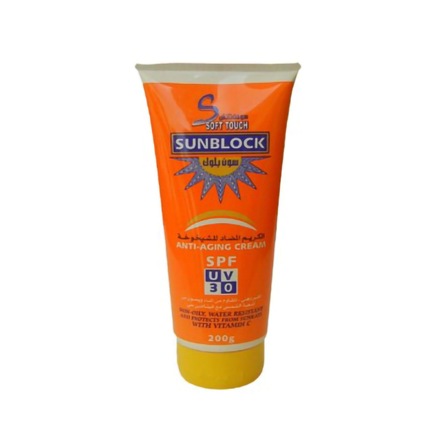 Soft - Soft Touch Sun Block Sun Screen Cream 200g