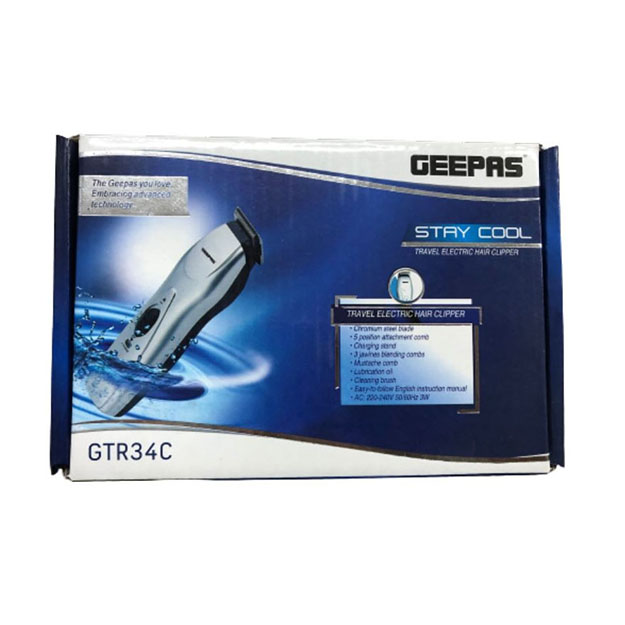 GEEPAS: <small>GEEPAS: STAY COOL TRAVEL CLIPPER GTR34C</small>