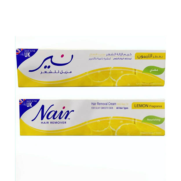 NAIR <small>NAIR LEMON FRAGRANCE HAIR REMOVAL CREAM - 110G</small>