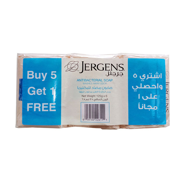 Jergens Jergens Antibacterial Soap 125g x 6