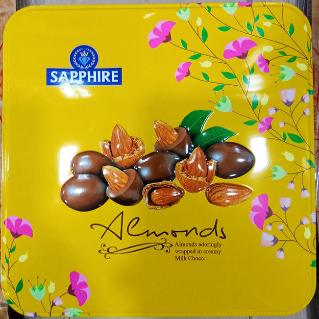 Sapphire <small>Sapphire Almonds Sweets 200 gm</small>