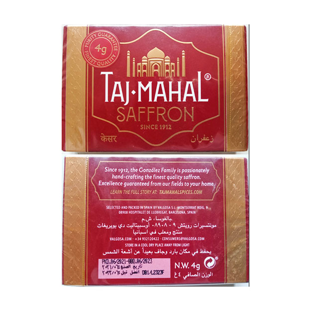 Taj mahal Saffron Taj Mahal N 4-gm