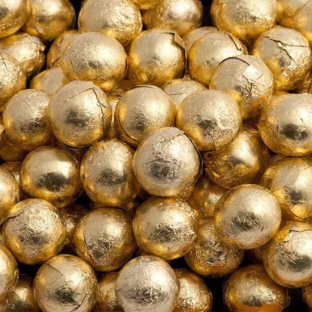 Gold Gold chocolate balls 1kg