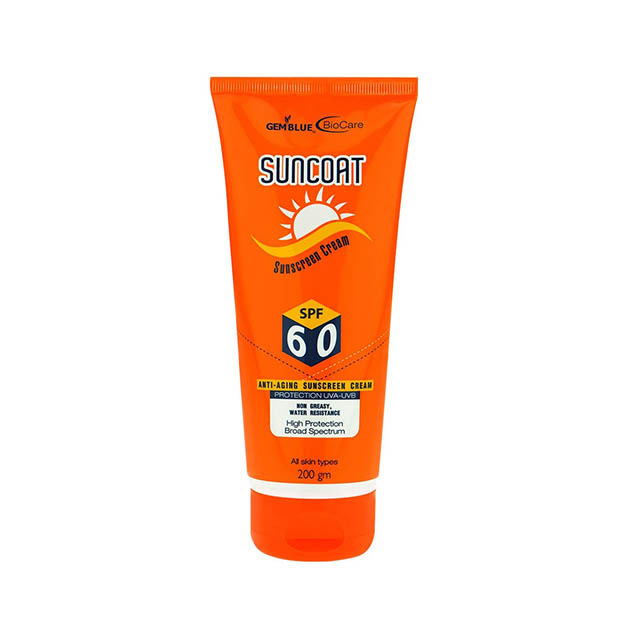 suncoat <small>suncoat sunscreen cream 200gm</small>