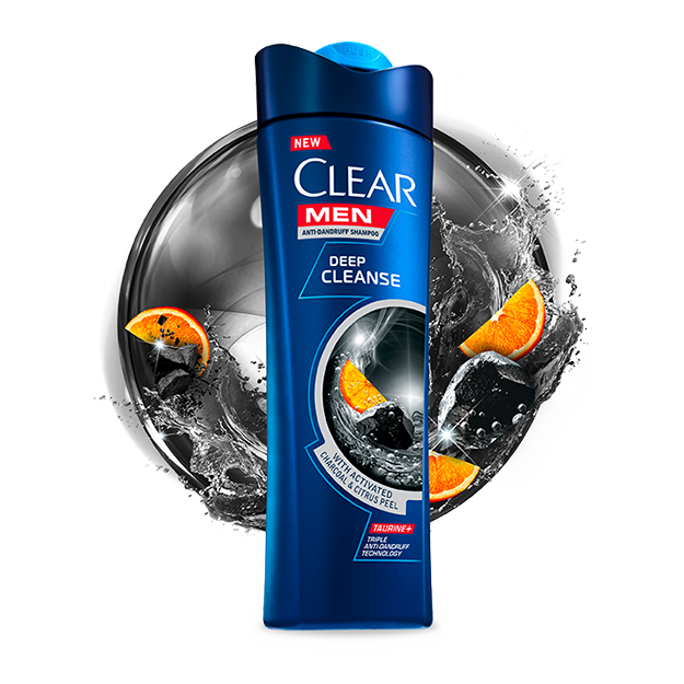 Clear Clear men anti-dandruff deep cleanse shampoo 320ml