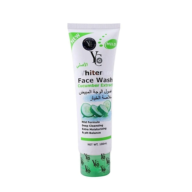 YC YC whitening face wash cucumber extract  100ml