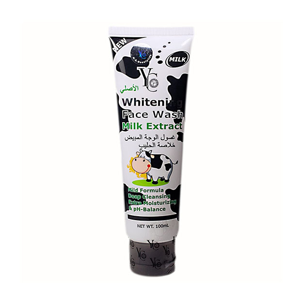 YC - YC whitening face wash milk extract  100ml