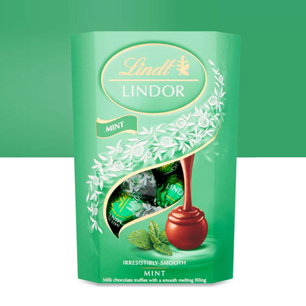 Lindt <small>Lindt LINDOR Milk Mint Truffles 200 g</small>