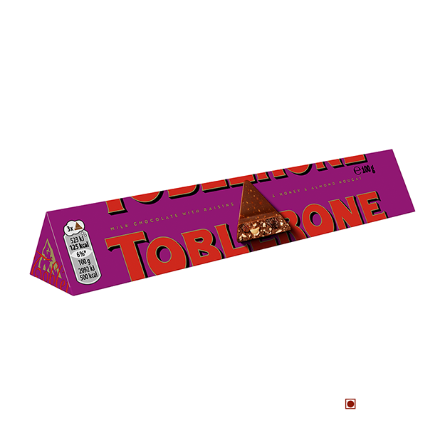 Toblerone Toblerone Milk Chocolate With Fruit & Nut 100g