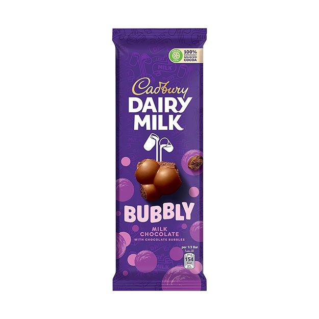 Cadbury - Cadbury Dairy Milk Bubbly Milk Chocolate 100g