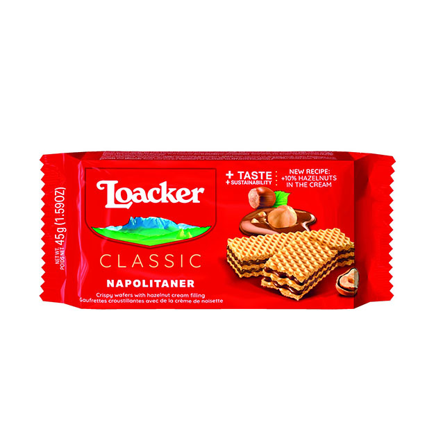 Loacker - Loacker Wafers - Classic, Napolitaner 45g