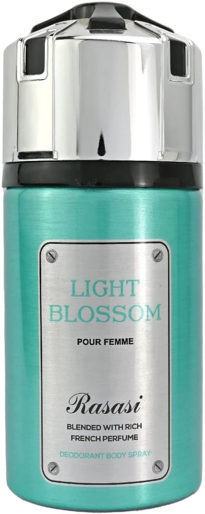 rasasi <small>rasasi light blossom body spray 250ml</small>