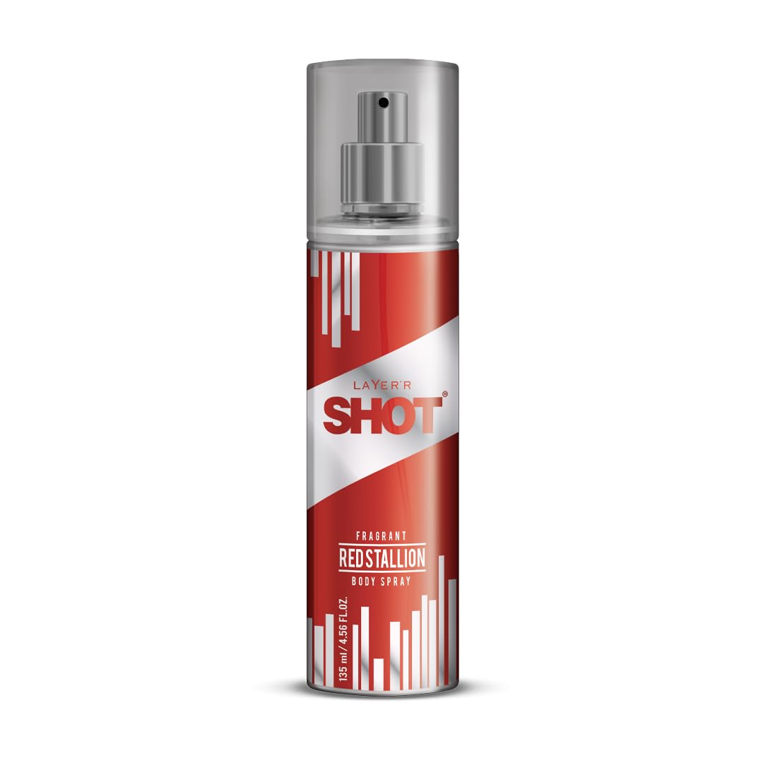 SHOT <small>Layerr Shot Red Stallion body spray for men 135ml </small>