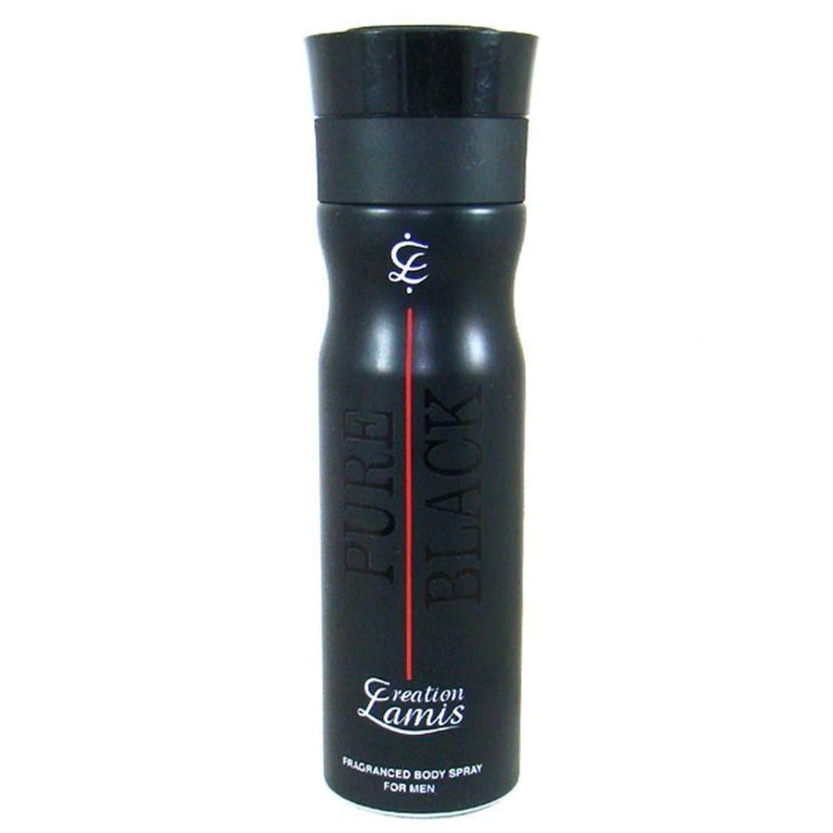 CREATION LAMIS <small>Creation Lamis Pure Black body spray for men 200ml</small>