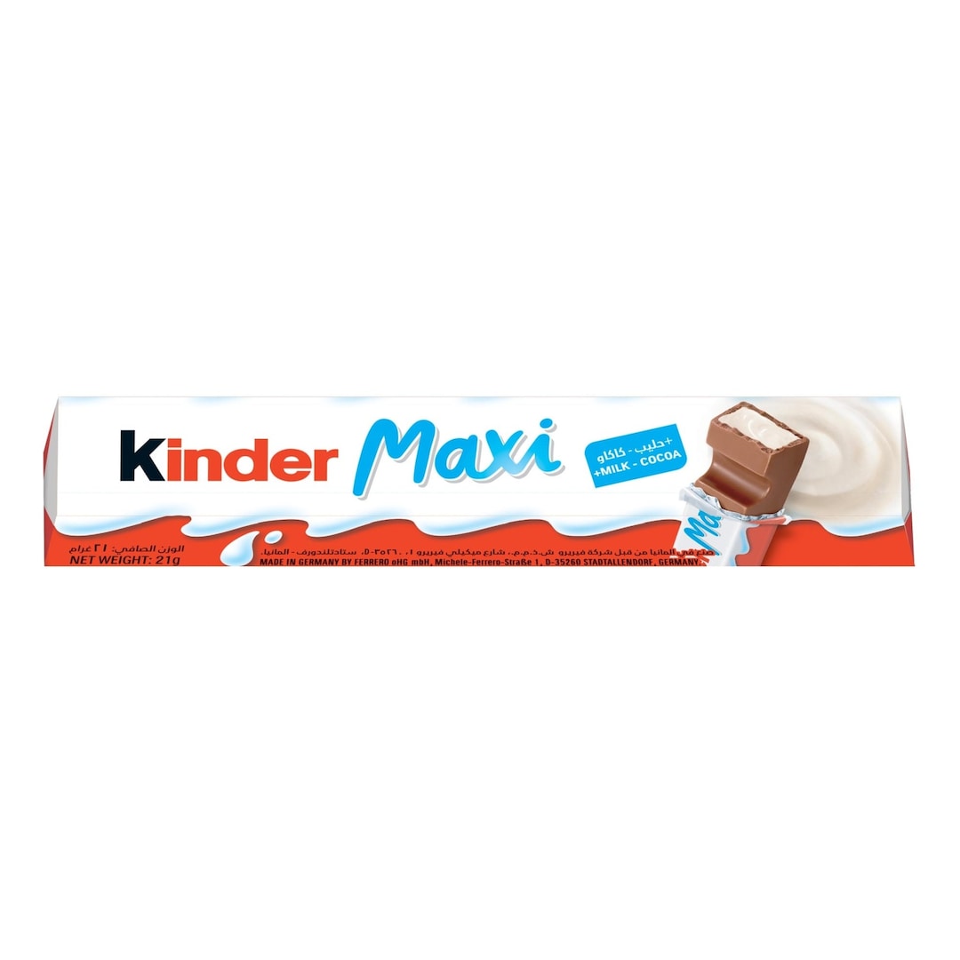 kinder  <small>Kinder Maxi Chocolate Bars 21g</small>