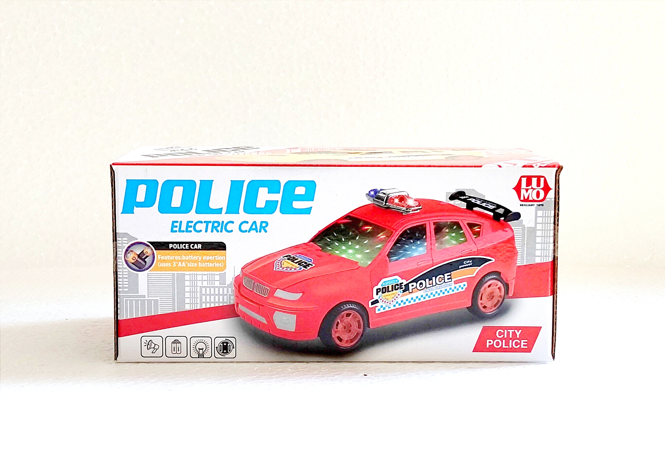 GTOY Police electric car