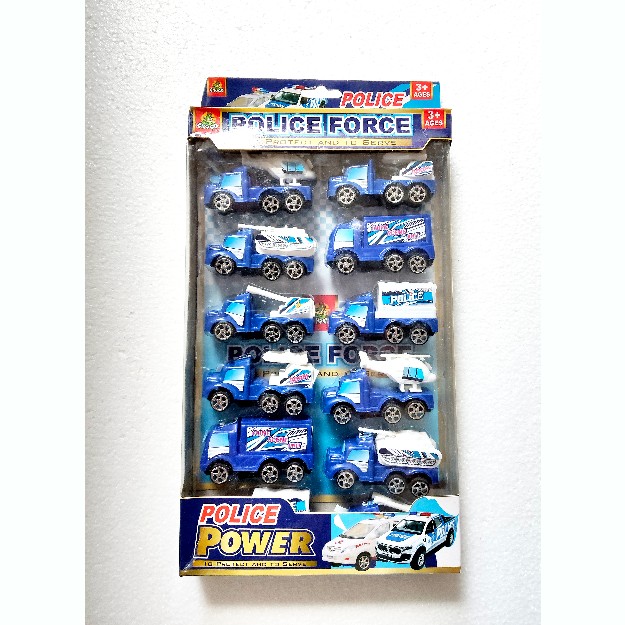 GTOY <small>Police force vehicle set</small>