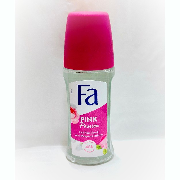 FA - Fa Deodorant Roll-On Pink Passion Floral Fragrance Deodorants And Antiperspirants 50ML