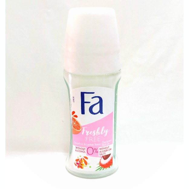 FA FA Freeshly Free Pink Deodorant Roll-on - For Men & Women  50 ml