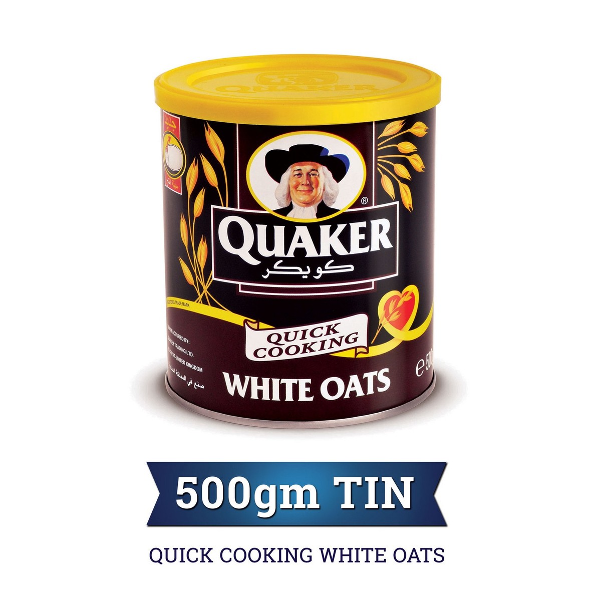 Quaker <small>Quaker Quick Cooking White Oats, 500 g</small>