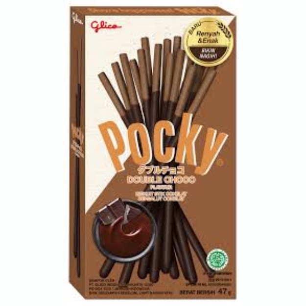 glica Pocky Double Chocolate 47g