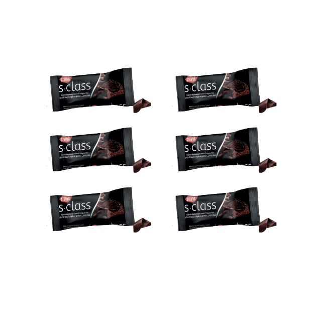 STEVYA Türkiye 🇹🇷  s. class milky compound chocalate coated cake pack of 6