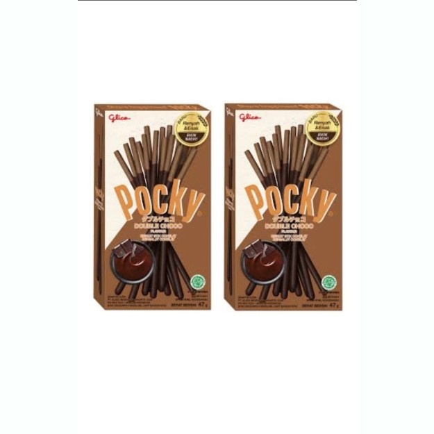 Gilco <small>Pocky Double Chocolate 47g pack of 2</small>