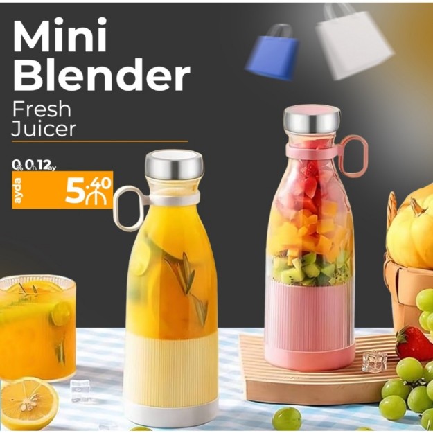 Gulfmarket中国城 Mini Blender 420 ml