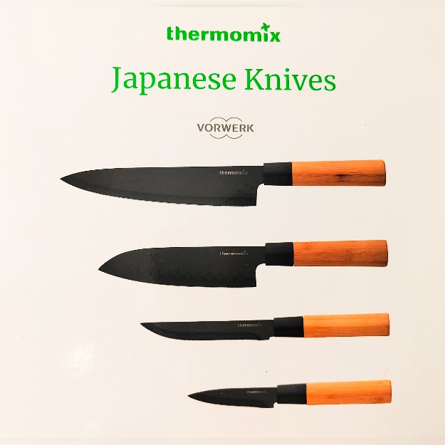 Gulfmarket中国城 Thermomix Japanese knife (set of 4)