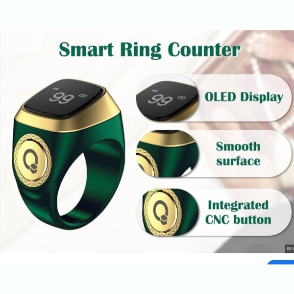 GULFQUALITY 海湾品质 Zikr Ring  Chargeable 