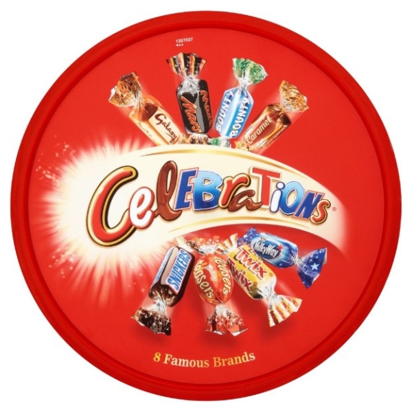 CELEBRATIONS Celebrations Chocolate Bars Tub 550g