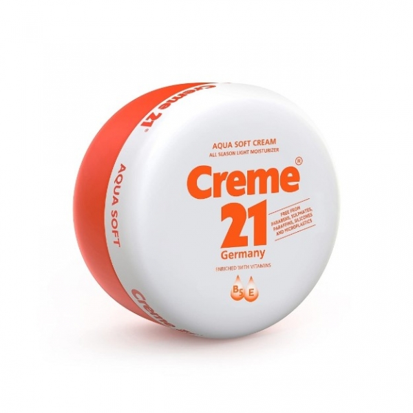 CREAM 21  GERMANY CREAM 21 AQUA SOFT CREAM 150 ml  face  body hand