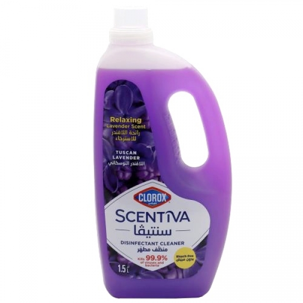 CLOROX SCENTIVA DISINFECTANT CLEANER 1.5L