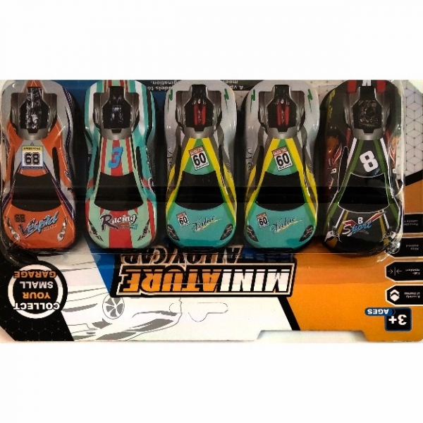 GTOY MINIATURE ALLOY CAR 5PCS