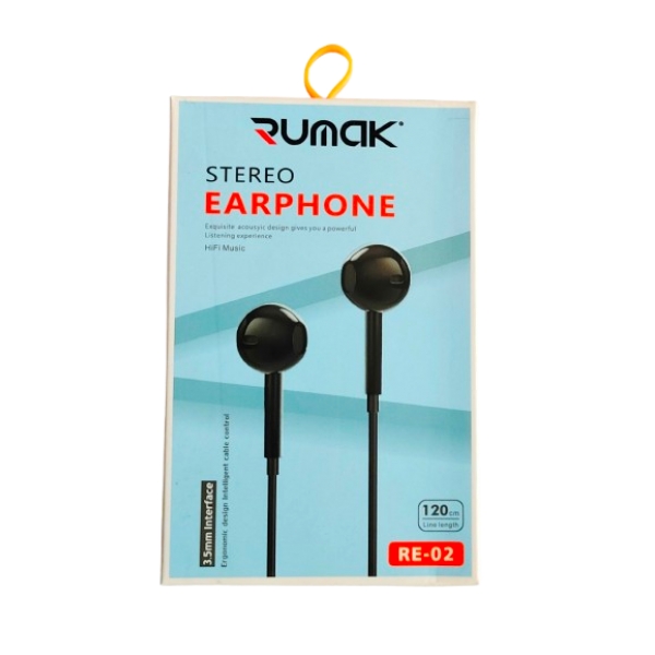 RUMAK STEREO EARPHONE RE-02