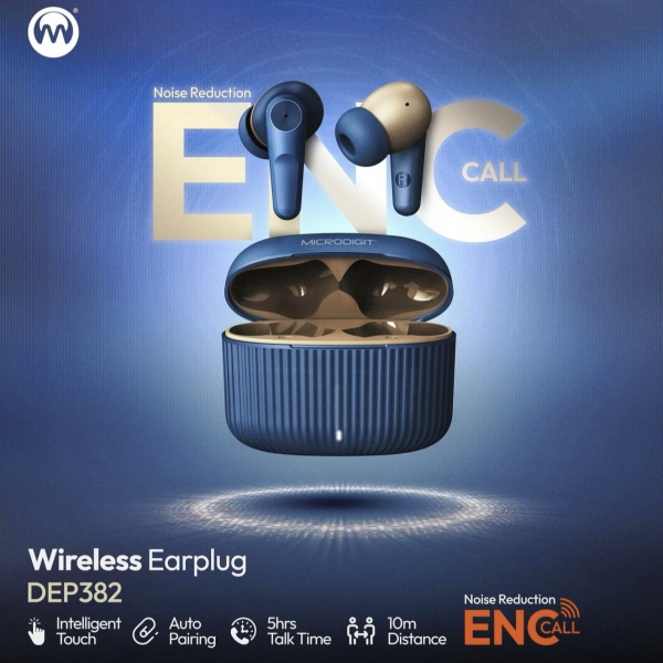 MICRODIGIT WIRELESS EARPHONE DEP382