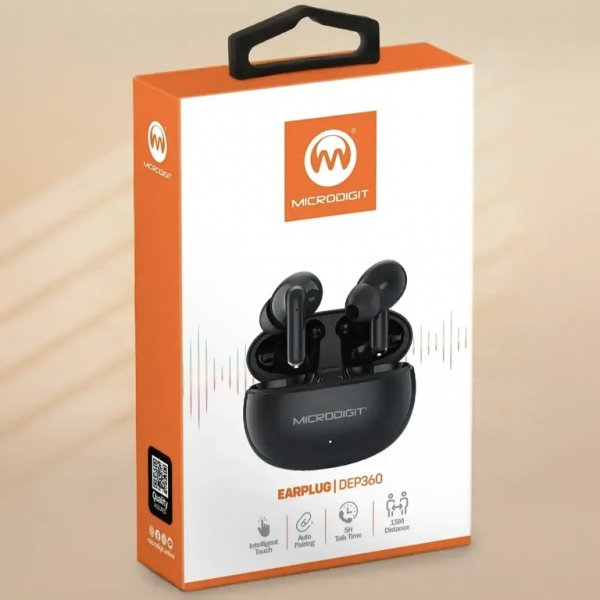 MICRODIGIT WIRELESS EARPHONE DEP385