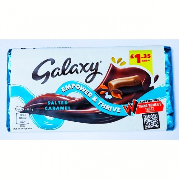 Galaxy - Galaxy salted caramel 135 gm