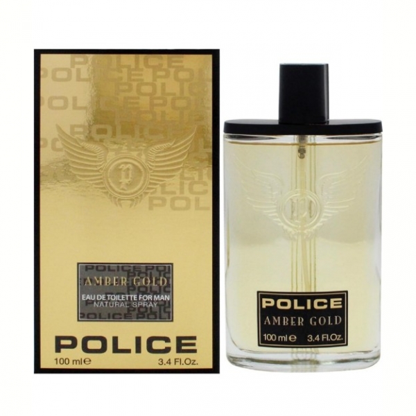 POLICE Police Amber Gold Eau de Toilette for Men - 100ml