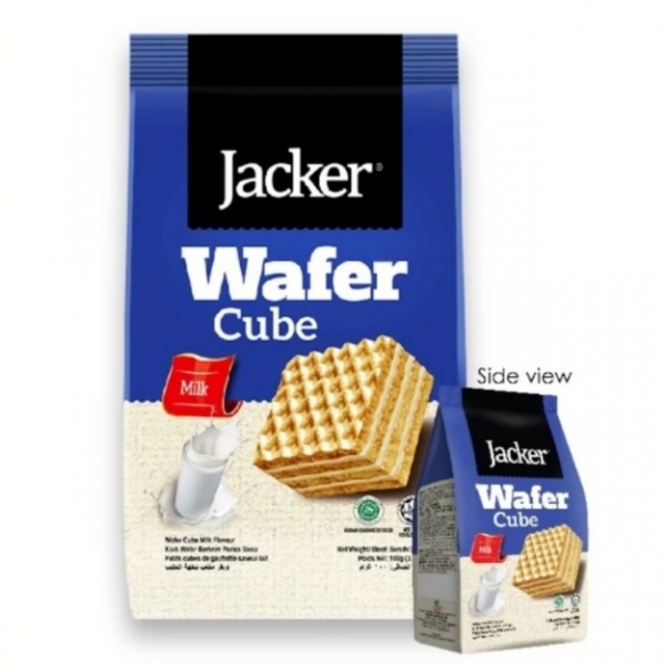 Jacker Wafer cube milk 100gm