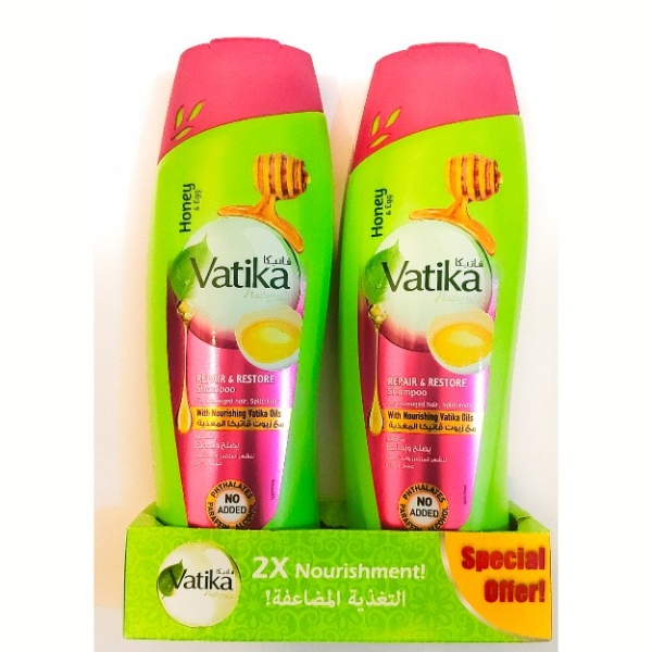 Vatika Honey & egg 400ml - (1ps)