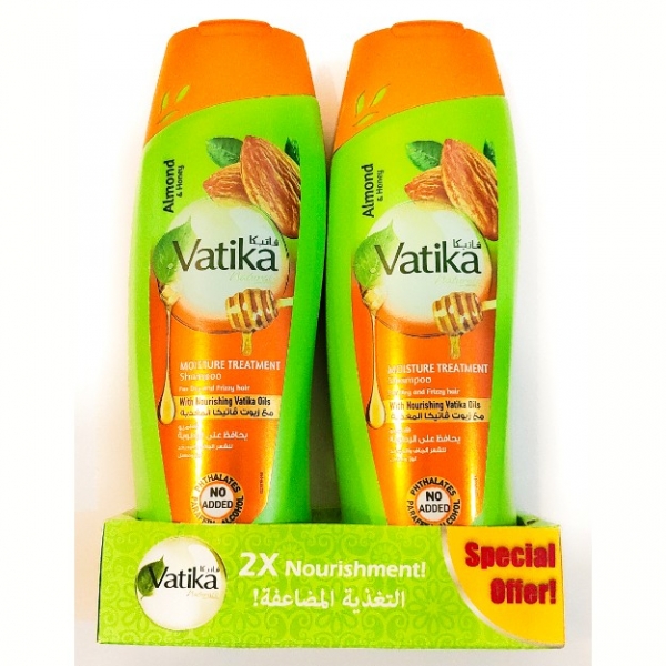 Vatika Almond & honey 400ml - (1ps)