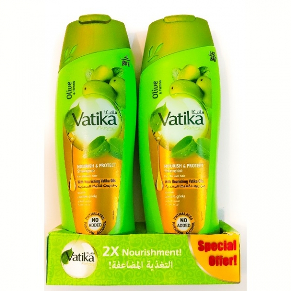 Vatika Olive & henna 400ml - (1ps)