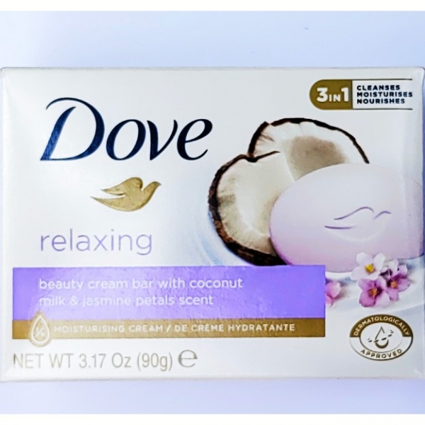 DOVE DOVE  Relaxing beaty cream bar with cocunut milk &jasmin 90 g