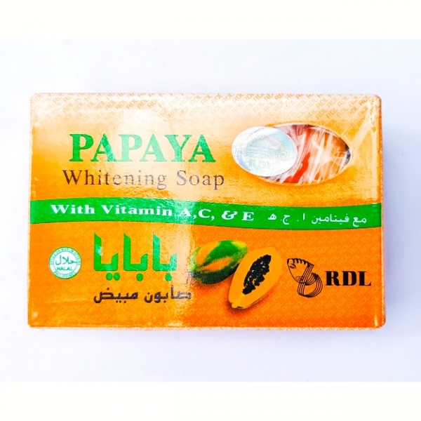 PAPAYA PAPAYA  Whitening soap with vitamin  A,C,&E  135 g