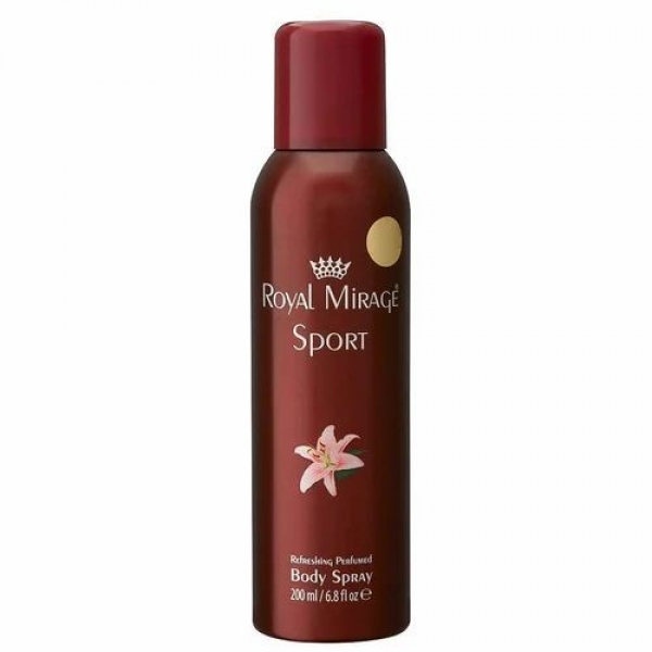 ROYAL MIRAGE Royal Mirage Sport Deodorant Perfumed Body Spray 200ml