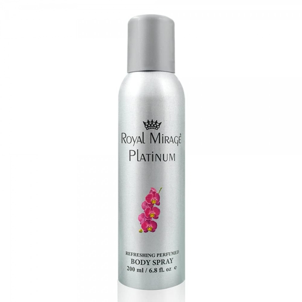 ROYAL MIRAGE Royal Mirage Platinum Body Deodorant Spray 200ml