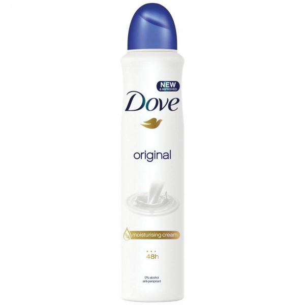 DOVE Dove Original Aerosol Anti-Perspirant Womens Deodorant 250Ml